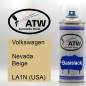 Preview: Volkswagen, Nevada Beige, LA1N (USA): 400ml Sprühdose, von ATW Autoteile West.